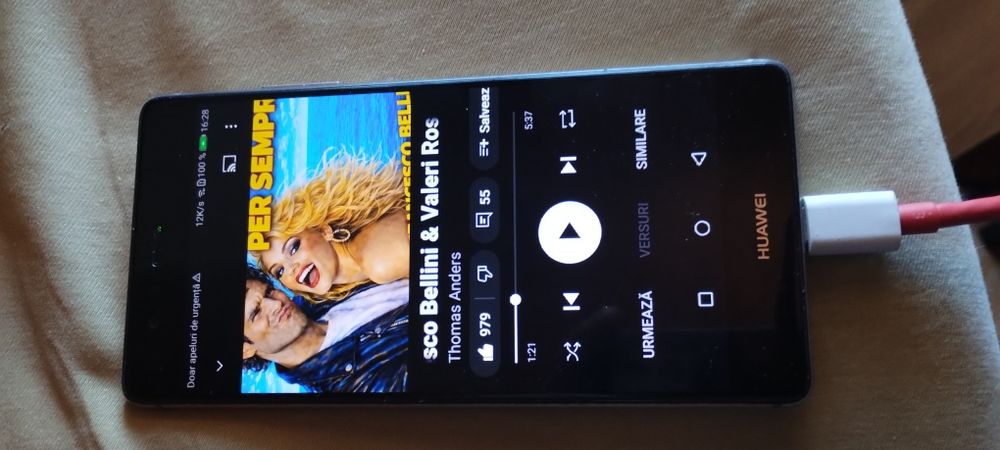 Huawei P9 cu baterie slaba