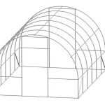 Solar de grădină 6x3x2m, polietilenă 180 g/m2, rezistentă la UV, țeavă 25 * 0.7mm Livrare Rapida Garantie 24 Luni NOU