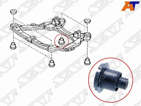 Сайлентблок Toyota Camry