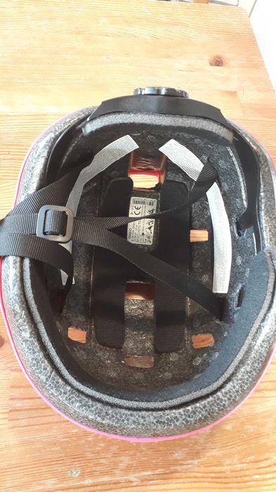 Cască Role/Skate/Trotinetă B100 Roz Copii 52-54 cm nou