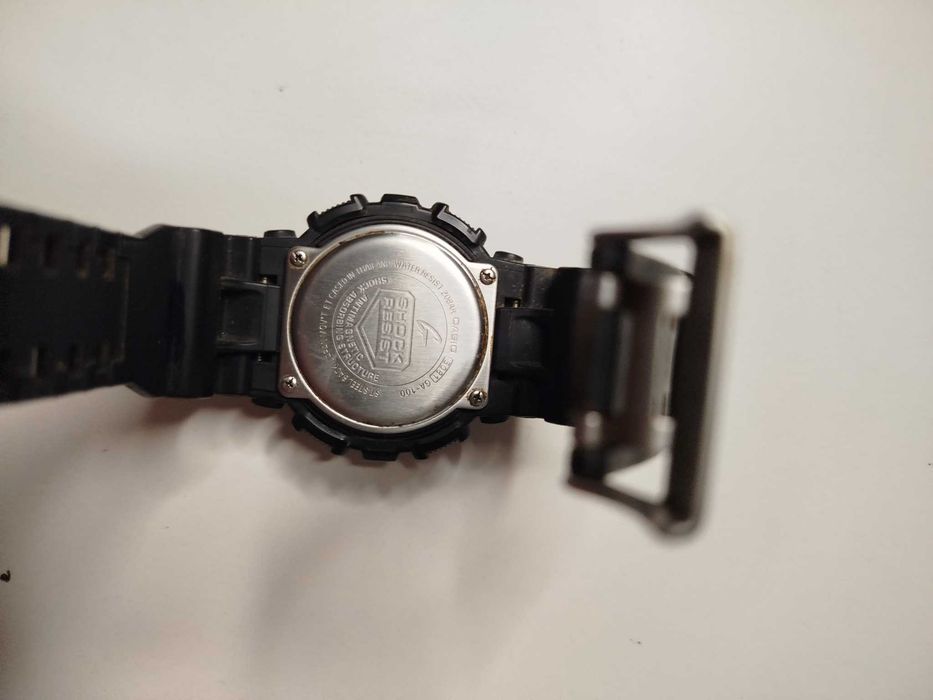 черные часы Casio G-Shock GA-100