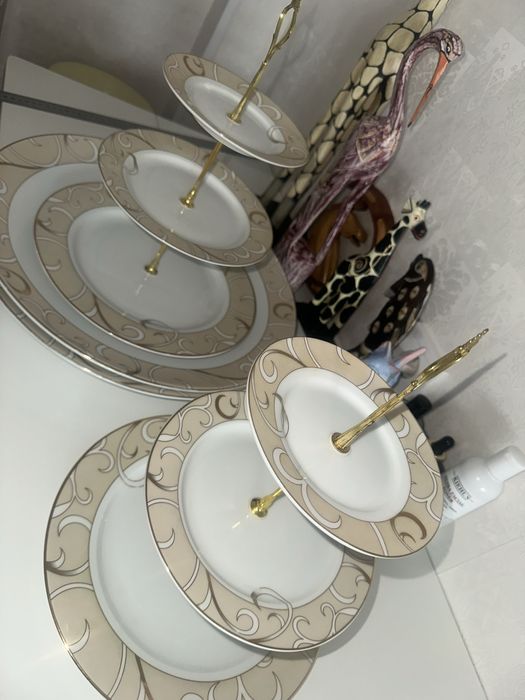 Этажерки , 3-уровневые блюдце