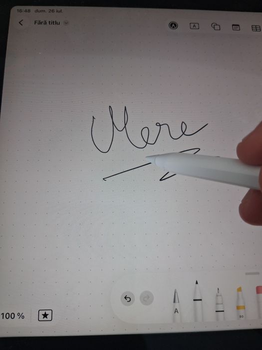 Apple Pencil (Generația 2) - Alb, MXN43ZM/A