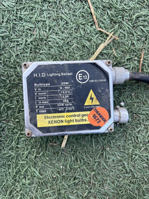 Ballast xenon Hid