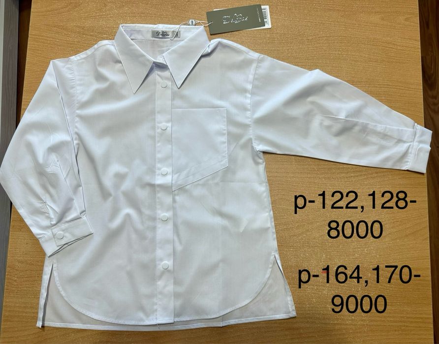 Блузки для девочек в школу