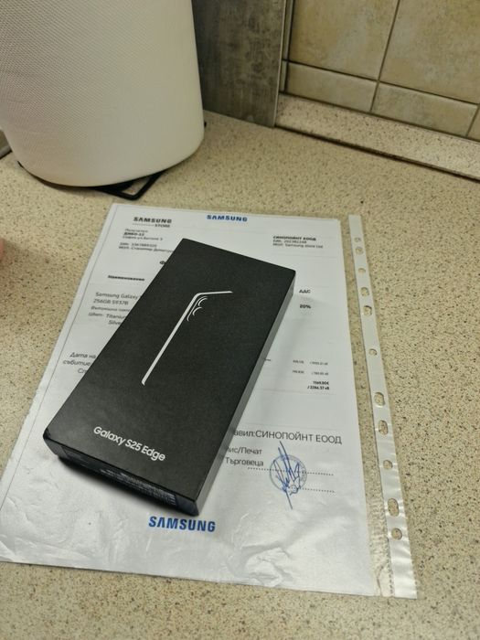 Galaxy S25 EDGE  Чисто Нов!