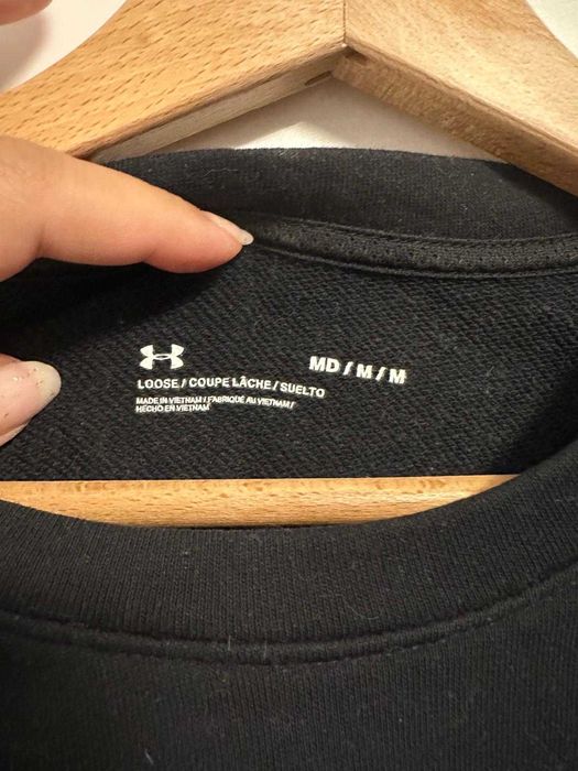 Bluza cu imprimeu Under Armour negru M