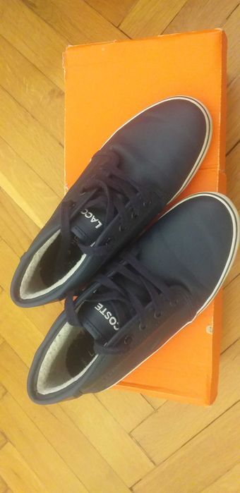 Детски оригинални естествена кожа боти на Lacosta 32.5 номер-60лв.