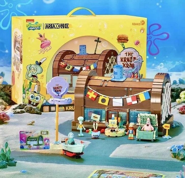 Конструктор Губка Боб SpongeBob Красти Краб