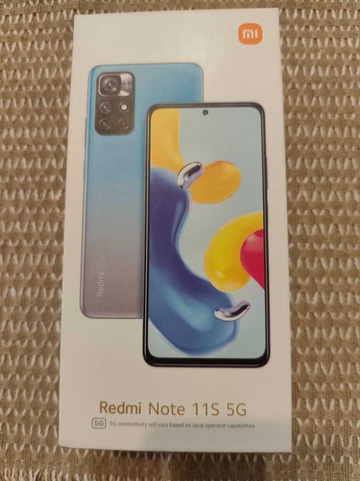Телефон REDMI NOTE 11S 5G 128/6 GB, черен