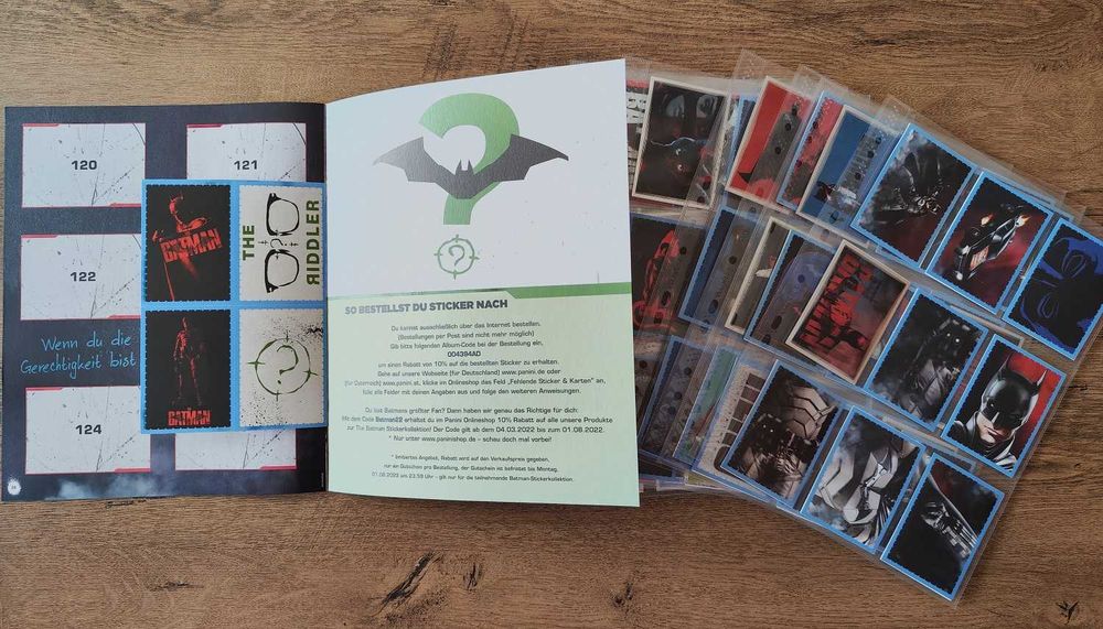 Продавам: Panini колекции Batman Anniversary (2019) & The Batman (2022) албум + всички стикери