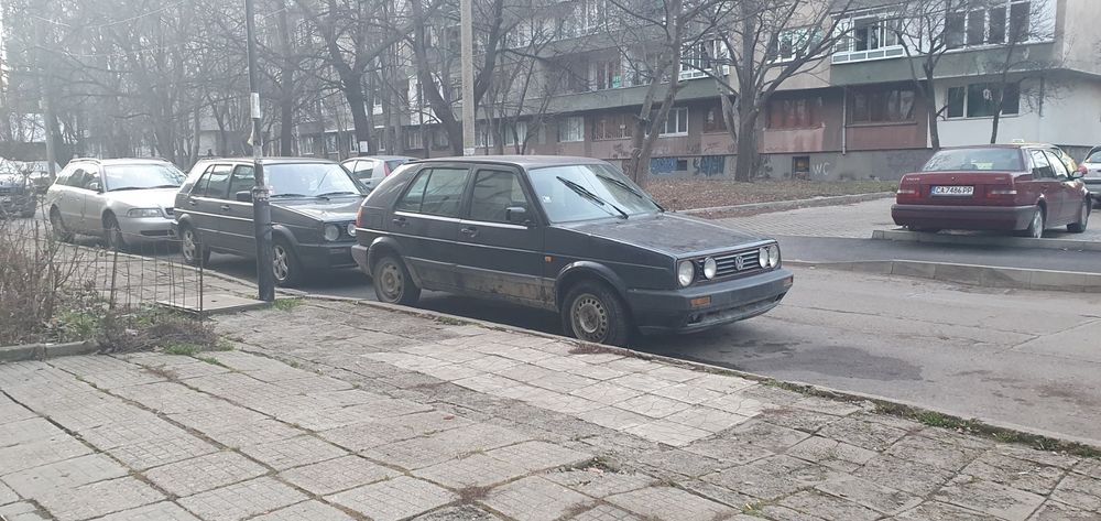 Vw golf 2 1.6 бензин На части