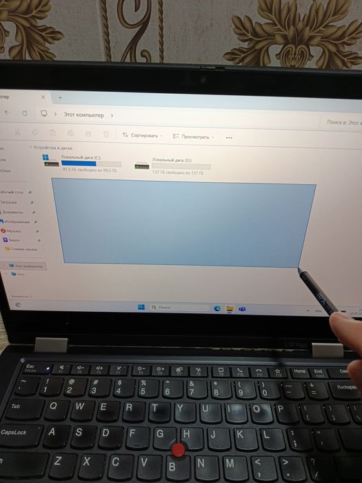 Lenovo sensorli 360° 8/256gb  noutbuk hamda planshet 2tasi birda
