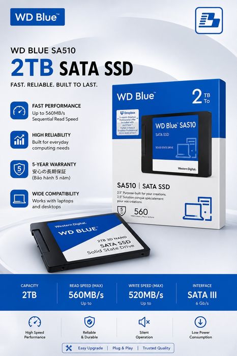 Yangi 2tb ssd idealni xolati Abmen xam bor