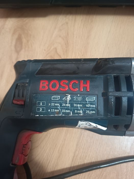 Mașină de găurit cu percuție Bosch Professional GSB 24-2 (1100W) + Valiză transport