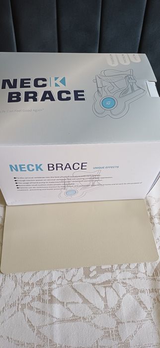Orteza de tracțiune pentru gât si coloana cervicala!