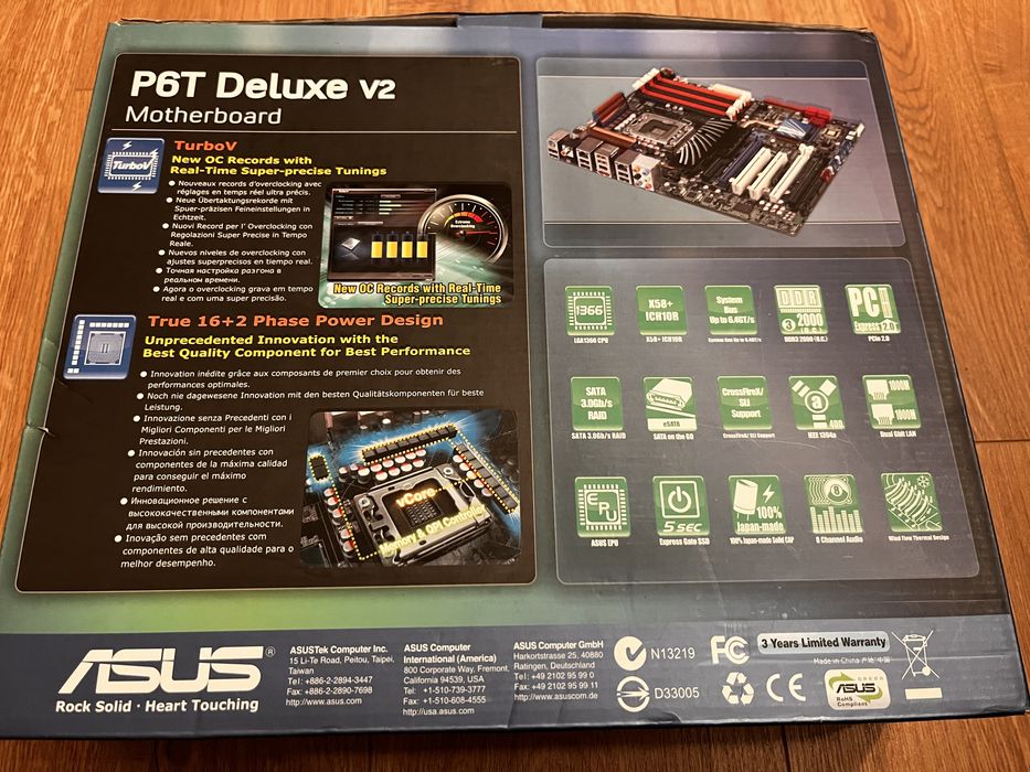 Placa de baza Asus P6T Deluxe V2