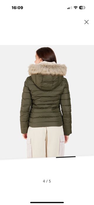 Дамско яке с пух Tommy Hilfiger XS