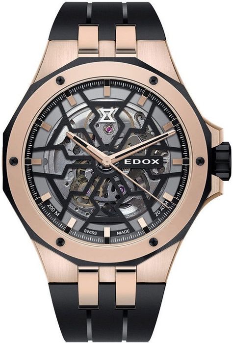 Edox Delfin Mecano Automatic Skeleton