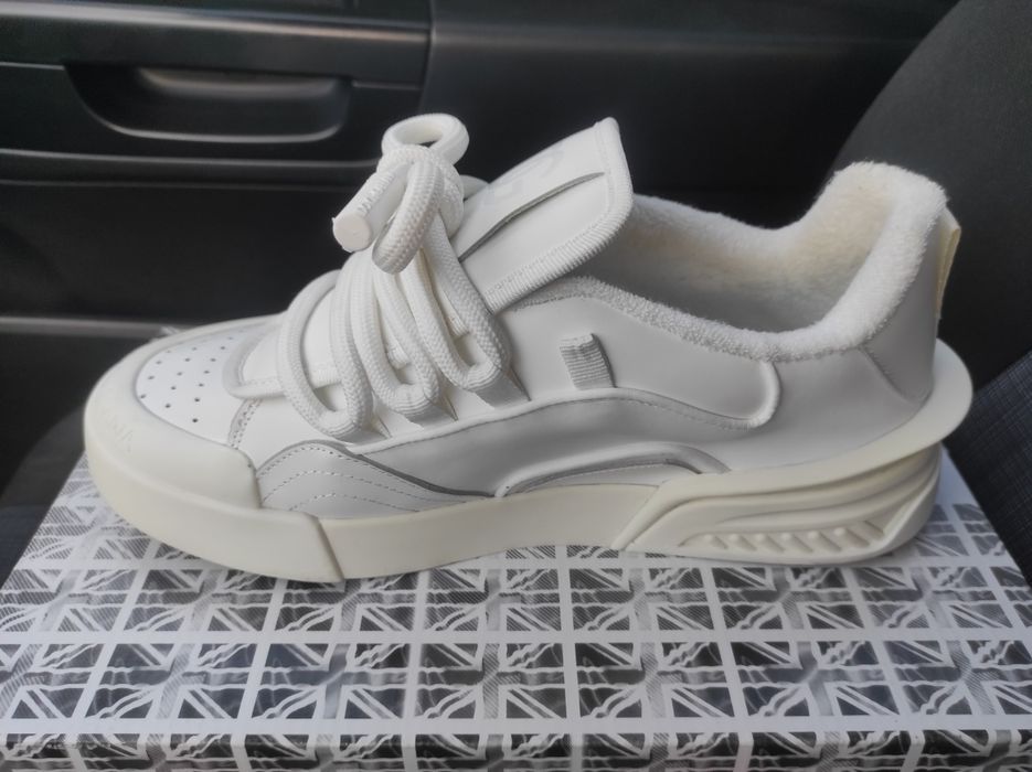 Dolce & Gabbana Sneakers/Adidași albi - Impecabili măsura 42