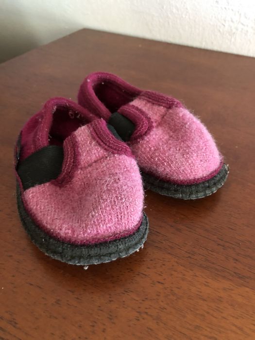 Papuci de casă din lână m23 (14 cm)