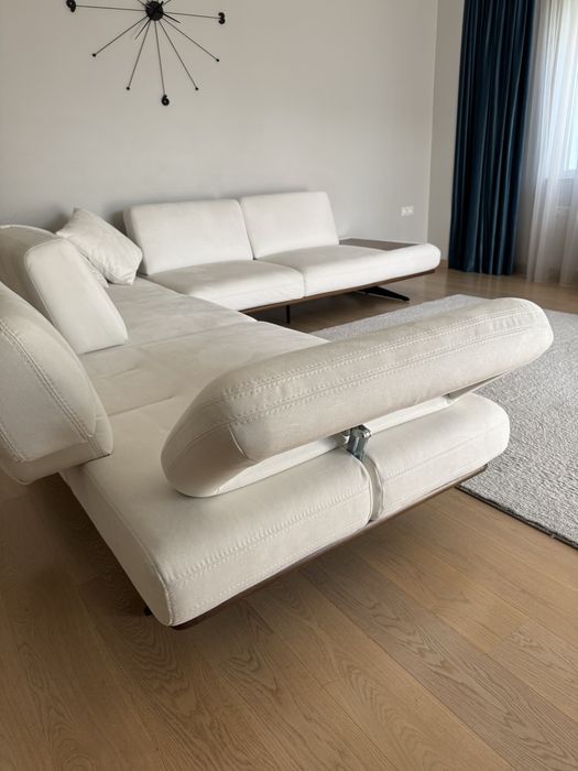 Ъглов разтегателен диван Rapid Corner + декоративни възглавници