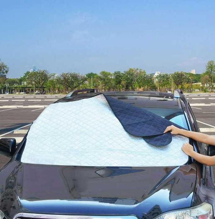 Термо сенник за предно стъкло на автомобил