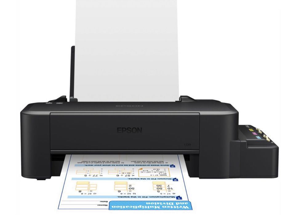 Абсолютно НОВЫЙ принтер Epson L120 (не заправлялся) + Чернила