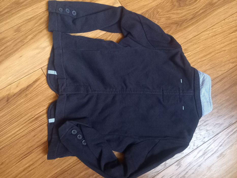 Синьо меко сако Okaidi