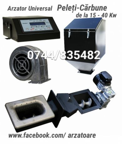 Arzator Peleti-carbune Universal din fonta noi nouțe fabricație Cehia