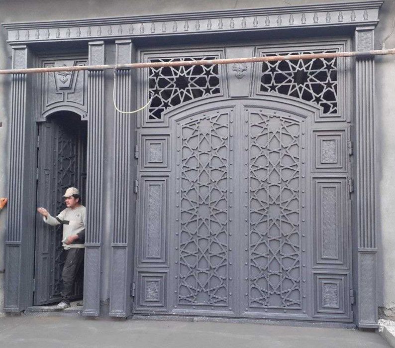 навес решетка ворота перила огрождения naves reshetka perila leksan