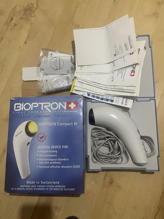 Bioptron Compact III (Швейцария) — Светотерапия