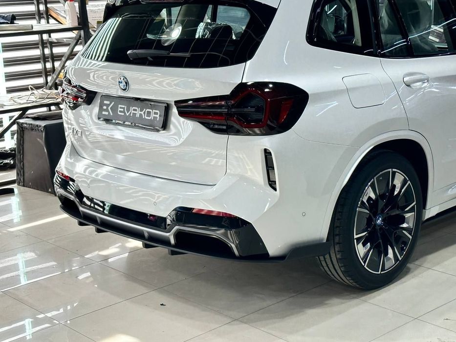 BMW iX3 сплиттер. Обвесы Защиты на Бампер!