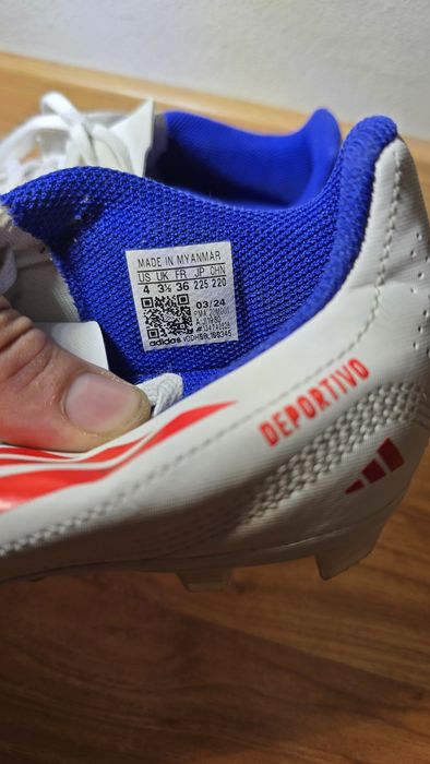 Adidas Deportivo 36 ghete de fotbal pentru copii