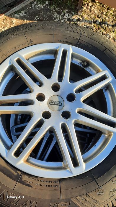 Ляти джанти с гуми 5×112 17цола