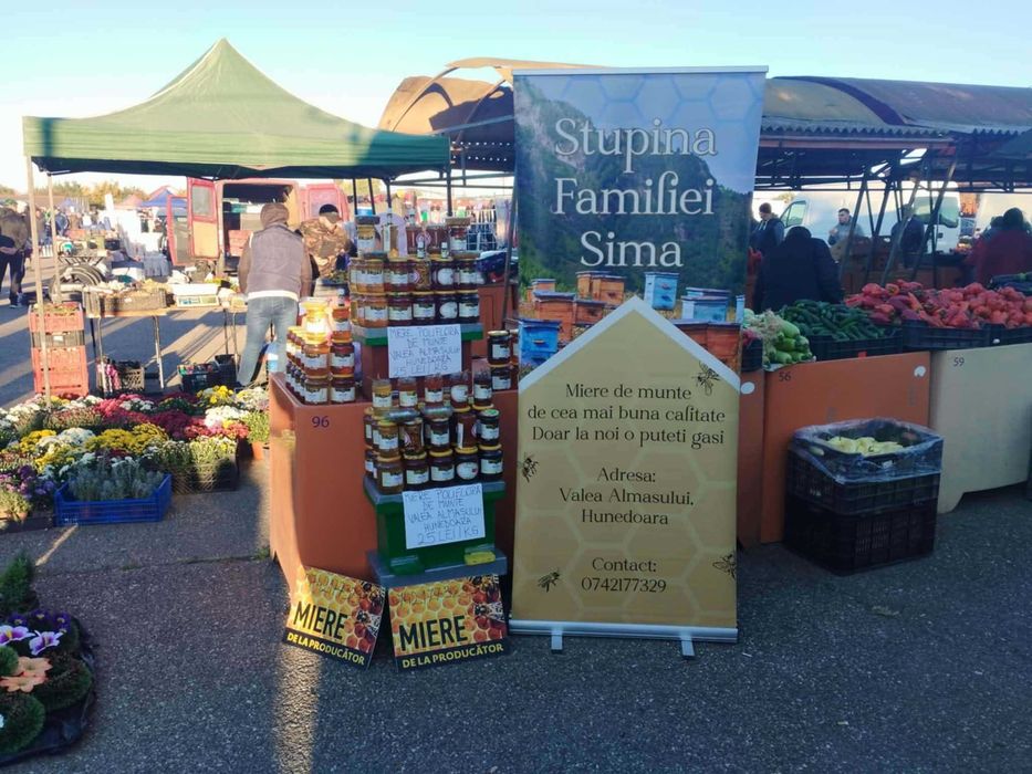 Vând miere de albine din zonă de munte