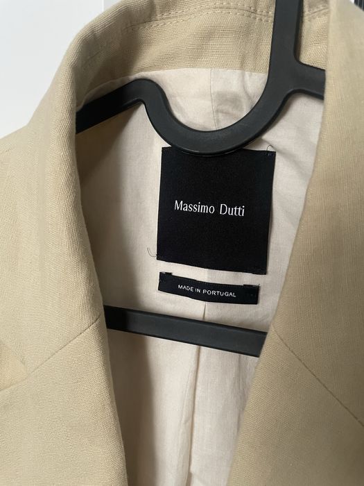 Ленено сако Massimo Dutti