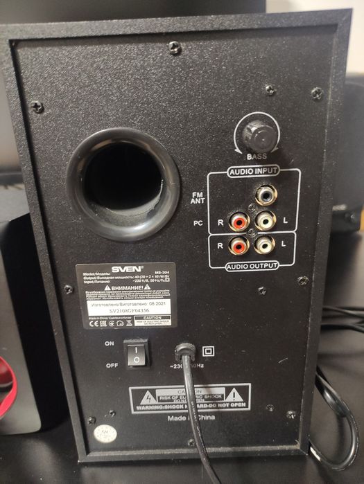 Компьютерные колонки SVEN MS-304 с блютузом