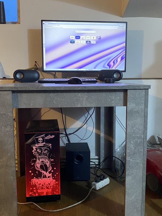 Calculator,subufar boxe si monitor