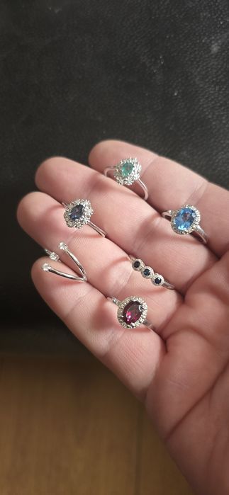 Inele 14k diamante naturale