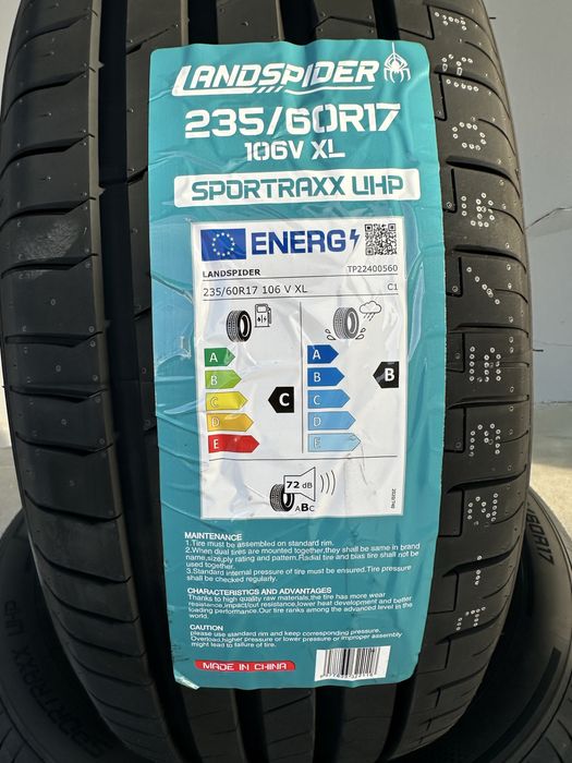 Нови летни гуми LANDSPIDER UHP 235/60R17 106V XL 2356017
