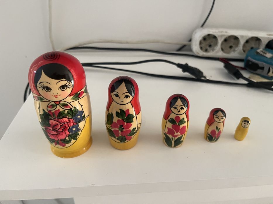Матрешки 5 штук, Новые