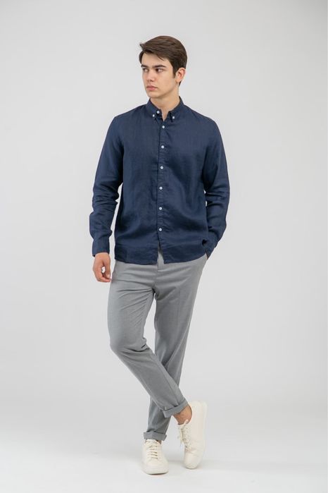 Рубашка лен лион