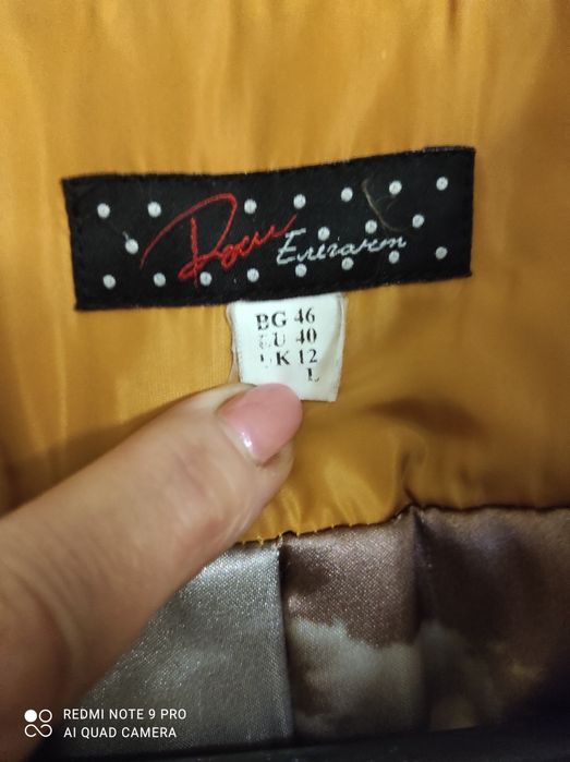 Термо палто Роси фешън ,елегантно и топло,много запазено