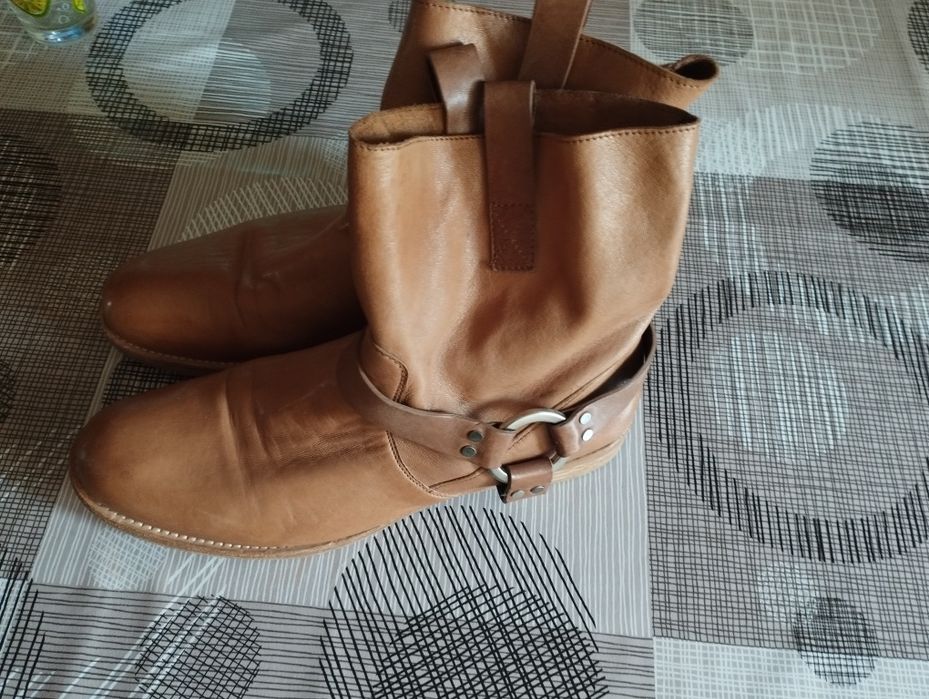 Vând cizme piele italiene 40,5