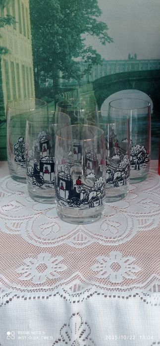 Стаканы для напитков. Чехословакия.