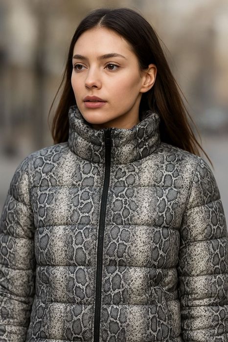 Дамско пухкаво яке