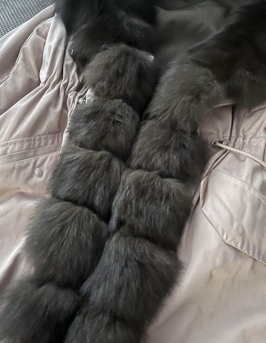 Парка с мехом бобёр