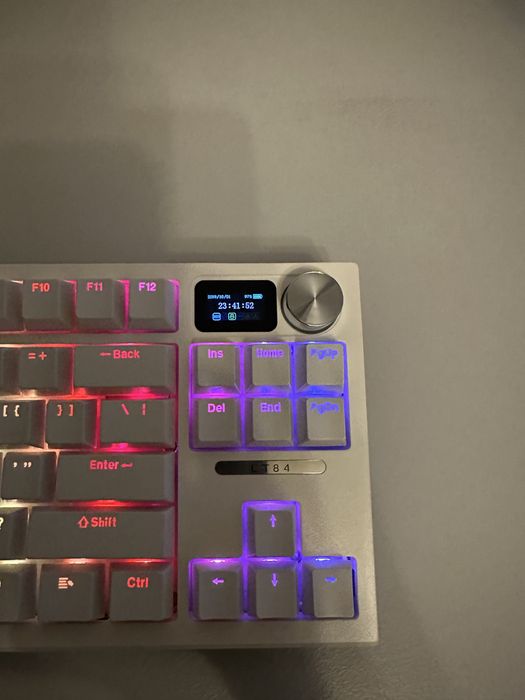 Tastatura Langtu LT84 Custom | Ecran + GIF | Wireless | Bluetooth | USB-C