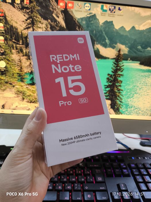 Redmi Note 15 Pro 5G (новый, гарантия 12мес)